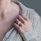 Silver Rings with Stone